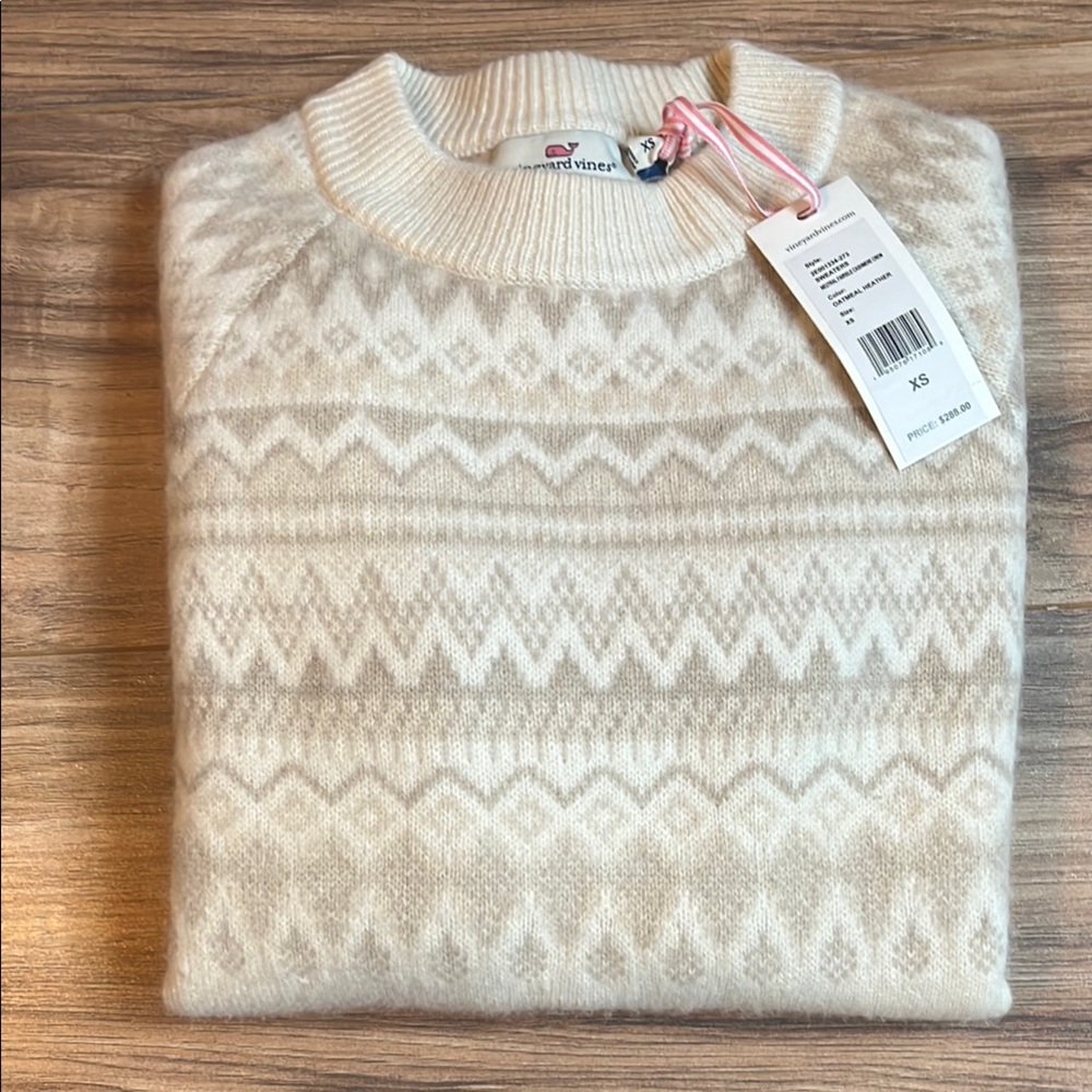 Vineyard Vines Cream Sweater